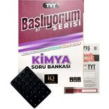 IQ Yayınları Başlıyorum Tyt Kimya Soru Bankası-Barış Yayınları Tyt Deneme+Vantuz-