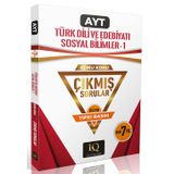 IQ Yayınları YKS AYT Türk Dili ve Edebiyatı Sosyal Bilimler-1 Çıkmış Sorular Son 7 Yıl Konu Konu Tıpkı Basım IQ Yayınlar