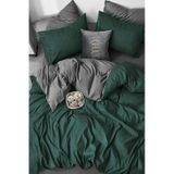 İqon Lastikli Çarşaflı Nevresim Takımı Tek Kişilik Military Green Military Green