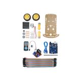 Ir Kumandalı Robot Araba Kiti (2Wd + Arduino + Motor Sürücü + Kumanda) - Jumper Kablo Hediyeli