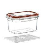 Irak Plastik-Plastik Dünyası Fresh Box Dikdörtgen Derin Saklama Kabı No:2 (1,3 Lt)