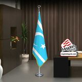 Irak Türkmenleri Bayrak -Ofis -Makam-Toplantı Odaları -Direkli -Saçaklı Makam Bayrağı