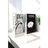 irayhomedecor 2'li Gelinlik & Gül Dekoratif Kitap Kutu