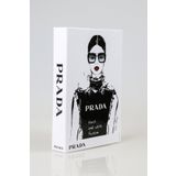 irayhomedecor Prada Gözlük Dekoratif Kitap Kutusu
