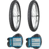 Irc 20 Jant 20X2.125 Mb-7 Bisiklet Dış Lastiği X 2 Adet + Panda İç Lastik Seti
