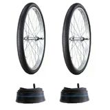 Irc 24 Jant 24X1.3/8 Nda Bisiklet Dış Lastiği X 2 Adet + İç Lastik Seti
