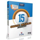 İrde YKS TYT Sosyal Bilimler 15 Deneme Çözümlü İrde Yayınları