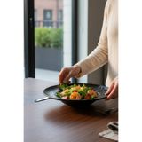 İREA PORSELEN Ruw Glam 24cm Porselen Makarna Tabağı ve Salata Tabağı