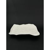 Irear Porcelain Beyaz 25 cm Sushi Tabağı