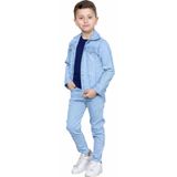 İREM ÇOCUK GİYİM Erkek Çocuk Renk Mevsimlik Kot Ceket Lacivert Tişört Pantolonlu Üçlü Kot Takım