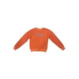 İrem Çocuk Giyim Kız Çocuk Dreamland Yazı Desenli Arkası Yazı Resim Baskılı Turuncu Renk Sweatshirt - 9 - 10 Yaş