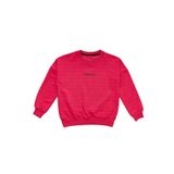 İREM ÇOCUK GİYİM Kız Çocuk Önü Yazı Arkası Resim Baskılı Bisiklet Yaka Sweatshirt