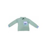 İrem Çocuk Giyim Kız Çocuk Selfie Yazı Cep Detaylı Sweatshirt