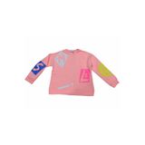 İREM ÇOCUK GİYİM Kız Çocuk Smile Yazı Desenli Sweatshirt IRM1200C