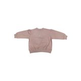İREM ÇOCUK GİYİM Kız Çocuk Today Yazılı Kendinden Simli Koyu Renk Sweatshirt