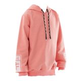 İrem Çocuk Giyim Kız Çocuk/erkek Çocuk Urban Yazı Desenli Kol Sırt Yazı Desenli Sweatshirt Mercan - 11 - 12 Yaş - Pembe