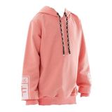İrem Çocuk Giyim Kız Çocuk/erkek Çocuk Urban Yazı Desenli Kol Sırt Yazı Desenli Sweatshirt Mercan - 9 - 10 Yaş - Pembe