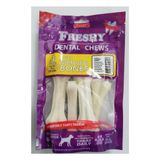 İREM Freshy Beyaz Press Deri Köpek Çiğneme Kemiği. 35-40gr 4 adet. 145gr