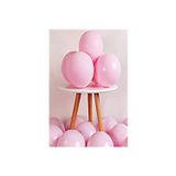 İrem Parti Dükkanı Pembe Makaron Pastel Balon 10 Adet