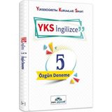 İrem Yayıncılık YKS İngilizce 5'li Özgün Deneme