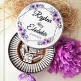 iremden Söz Nişan Kına Nikah Hediyelik Çikolata Kutusu (100 Adet Madlen Çikolata)