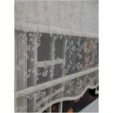 İREMKARAHOME Çift Mekanizmalı Tül ve Stor Perde - Model 6 - 150 x 200 cm - Beyaz