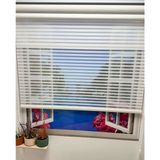 İREMKARAHOME Çizgili Çift Mekanizmalı Tül ve Stor Perde - Model 1 - Beyaz - 250 x 260 cm