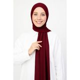 İREM'S ACCESSORİES Kadın bordo Penye Şal