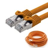 Irenıs 1 Metre Cat7 Kablo S/ftp Lszh Ethernet Network Lan Ağ Kablosu - Turuncu