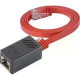 IRENIS 15 Metre CAT6 Kablo Uzatma Seti, Yassı Ethernet Kablo ve Ekleyici