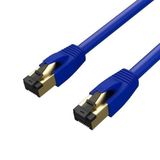 Irenıs 2 Metre Cat8 Kablo F/ftp Lszh Ethernet Network Lan Ağ Kablosu - Mavi