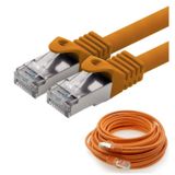 Irenıs 3 Metre Cat7 Kablo S/ftp Lszh Ethernet Network Lan Ağ Kablosu - Turuncu