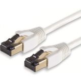 Irenis 3 Metre Cat8 Kablo F/Ftp Lszh Ethernet Network Lan Ağ Kablosu Beyaz