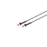 Irenıs 5 Metre CAT6A U/ftp 90° Bükülebilir Kablo - Siyah