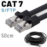 IRENIS 50 Cm CAT7 Kablo S/FTP LSZH Ethernet Network Lan Ağ Kablosu HBRCAT7-1005