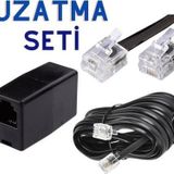 IRENIS ADSL VDSL Modem Kablosu, RJ11 Kablo, Köken Telefon Kablosu, Ekleyici Seti