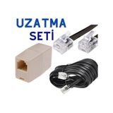 IRENIS ADSL VDSL Modem Kablosu, Uzatma Seti, 10 metre
