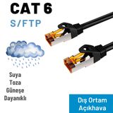 IRENIS CAT6 10 metre Dış Ortam Açıkhava Ethernet Network Lan Kablosu CAT6-4100