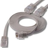 IRENIS CAT6 Gri 2 mt Yassı Ethernet Kablosu