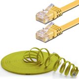 IRENIS CAT6 Yassı Ethernet (Network, LAN) Kablosu, Sarı, 2 metre