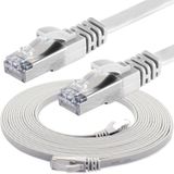 IRENIS CAT7 Beyaz 50 cm Yassı FTP 5 Adet Ethernet Network Lan İnternet Kablosu