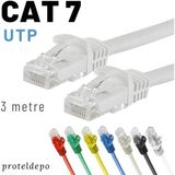 Irenıs Cat7 Kablo Ethernet Network Internet Lan Ag Kablosu 3 Metre Beyaz