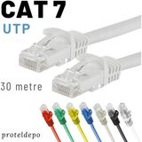 Irenıs Cat7 Kablo Ethernet Network Internet Lan Ag Kablosu 30 Metre Beyaz