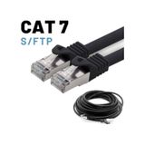 Irenis CAT7 Kablo S/FTP LSZH Ethernet Network Lan Ağ Kablosu 15 M-Siyah