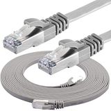 IRENIS CAT7 Yassı FTP Ethernet Network Lan Gri 7.5 m İnternet Kablosu