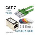 IRENIS CAT7 Yeşil 5 m LAN Network Kablosu