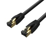 Irenıs Cat8 Kablo F/Ftp Lszh Ethernet Network Lan Ag Kablosu 2 Metre Siyah