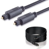 IRENIS Fiber Optik Kablo Toslink Optik Ses Kablosu, Ekstra Kalın 10 Metre