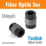 IRENIS Fiber Optik Toslink Ses Kablo Ekleyici, Uzatma, dişi/dişi FCO-0082