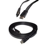 IRENIS HDMI Kablo - Yassı 4K HDMI Kablosu (4K 60Hz, HDMI 2.0) 1 Metre
